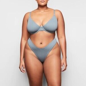 NWT! skims dipped cotton thong in kyanite